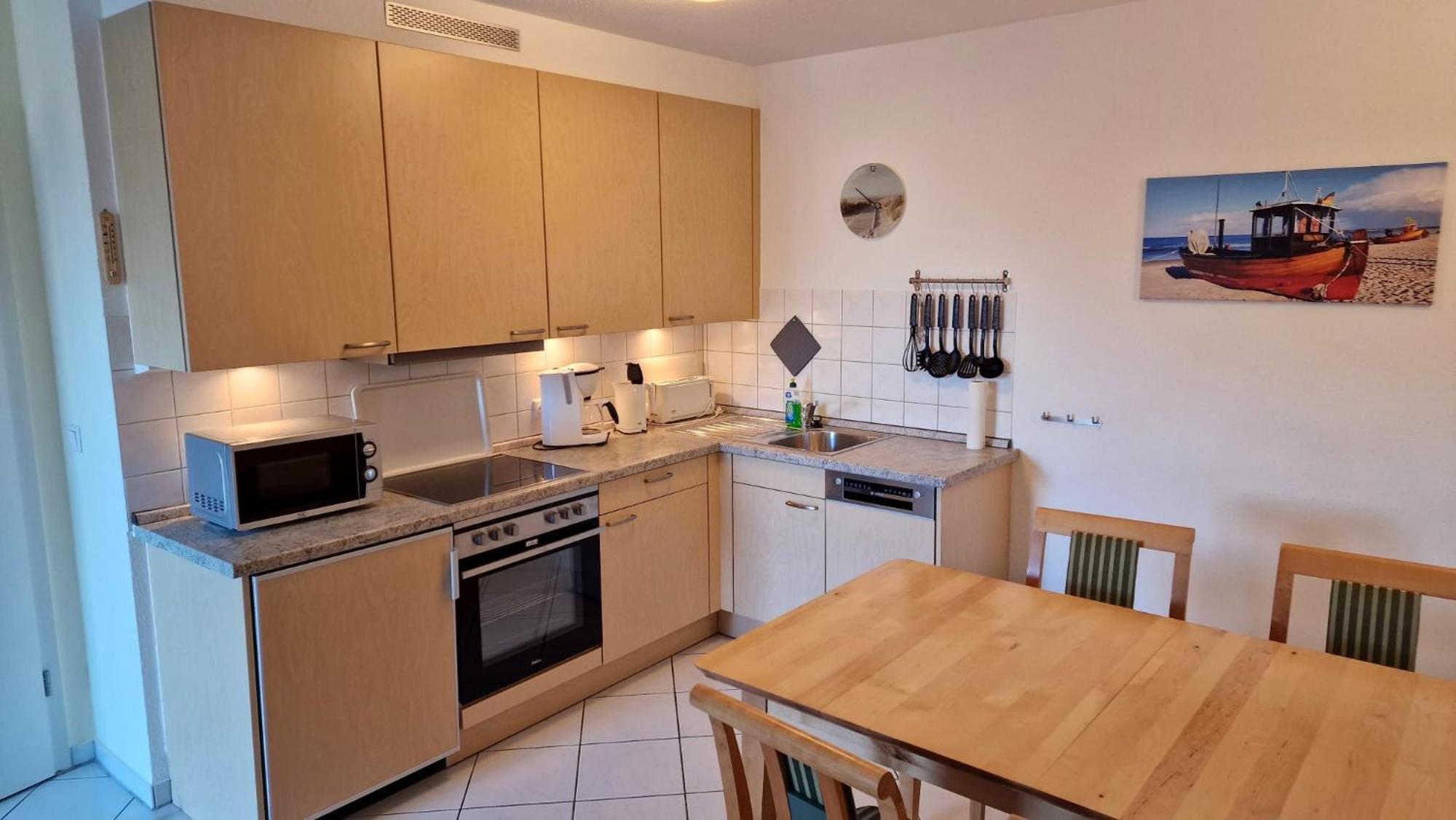 "Ab Zum Strand" Ferienwohnung Mit Balkon Zempin Luaran gambar