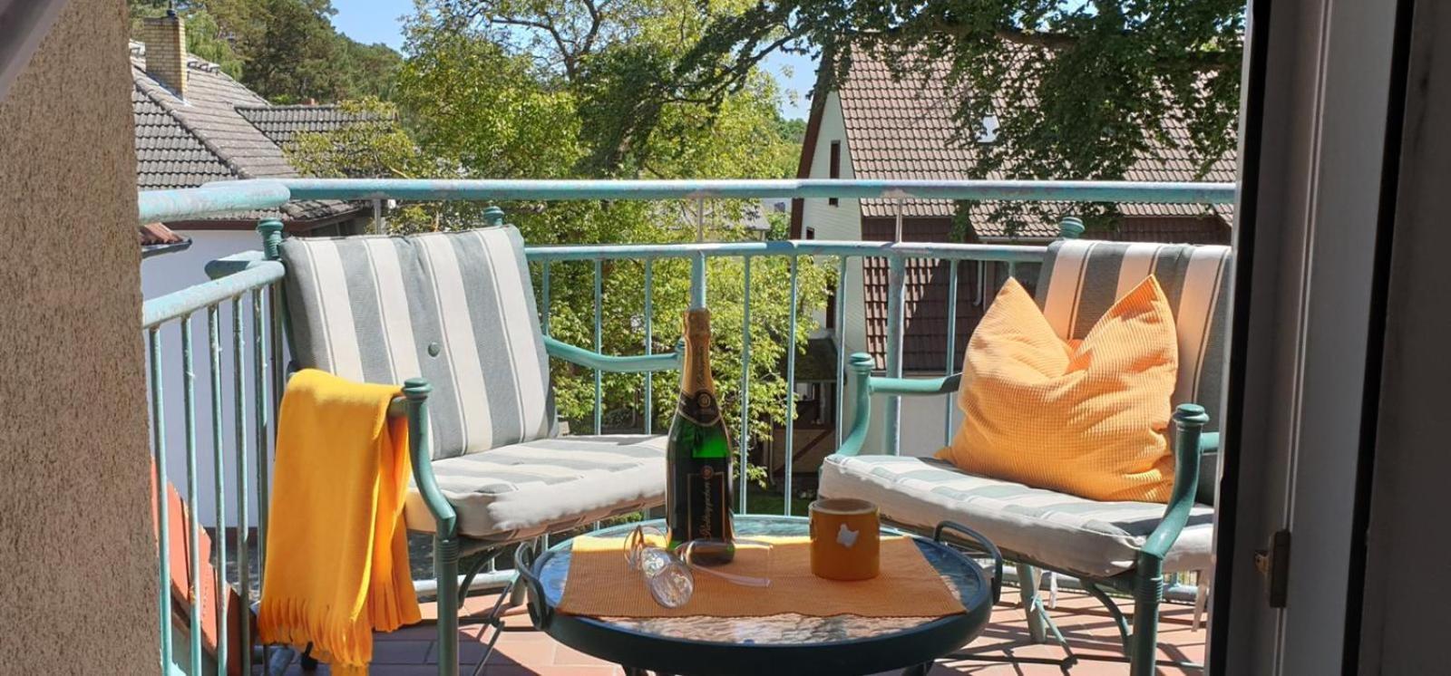 "Ab Zum Strand" Ferienwohnung Mit Balkon Zempin Luaran gambar
