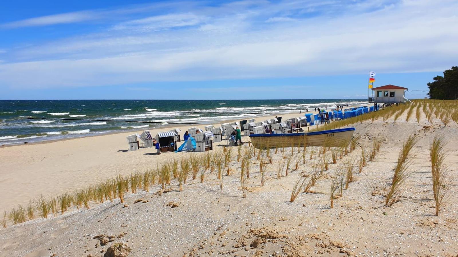 "Ab Zum Strand" Ferienwohnung Mit Balkon Zempin Luaran gambar