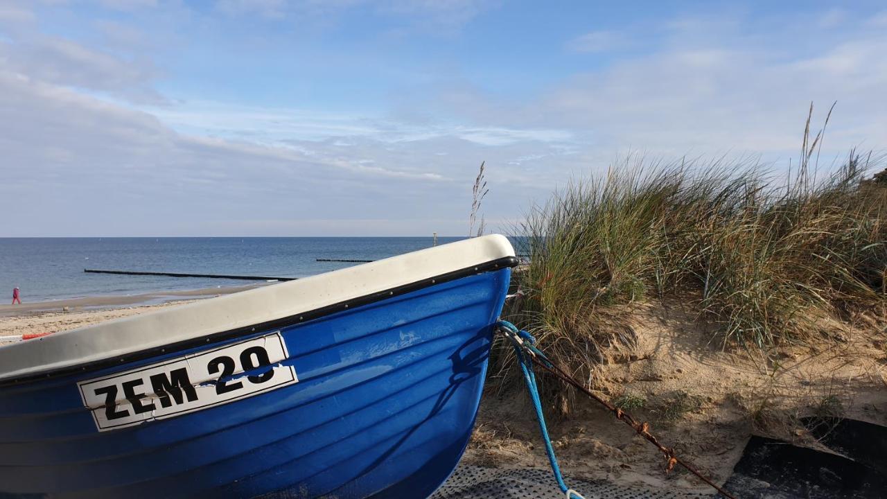 "Ab Zum Strand" Ferienwohnung Mit Balkon Zempin Luaran gambar
